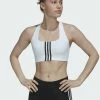 Adidas Performance POWERIMPACT - Medium Support Sports Bra - White