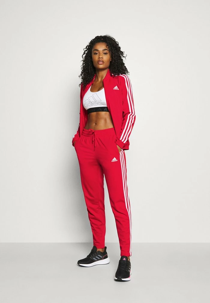Adidas Performance Tracksuit - Vivid Red/white 4 Adidas Performance Tracksuit - Vivid Red/white - Image 2