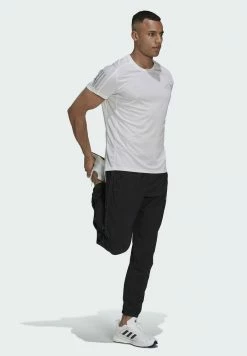 Adidas Performance FAST SNAP PANT RUNNING SUPERNOVA PRIMEGREEN PANTS - Tracksuit Bottoms - Black -adidas Performance Shop 20be971b674b42aba040d3eeb35730d2