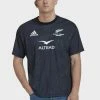 Adidas Performance BOYFRIEND7S HOME UF RUGBY FED NEW ZEALAND - Print T-shirt - Black -adidas Performance Shop 20f22e472e954b7fb0367accc89160f1