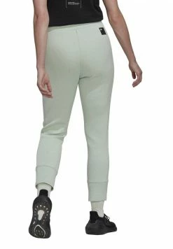 Adidas Performance MISSION VICTORY SLIM-FIT HIGH-WAIST - Tracksuit Bottoms - Linen Green Mel -adidas Performance Shop 210f07f2928f4a4e9ae562820b9f9fd8