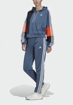 Adidas Performance BOLD BLOCK - Tracksuit - Shadow Maroon -adidas Performance Shop 2169a847aa1a49e39d10186b35da0f61
