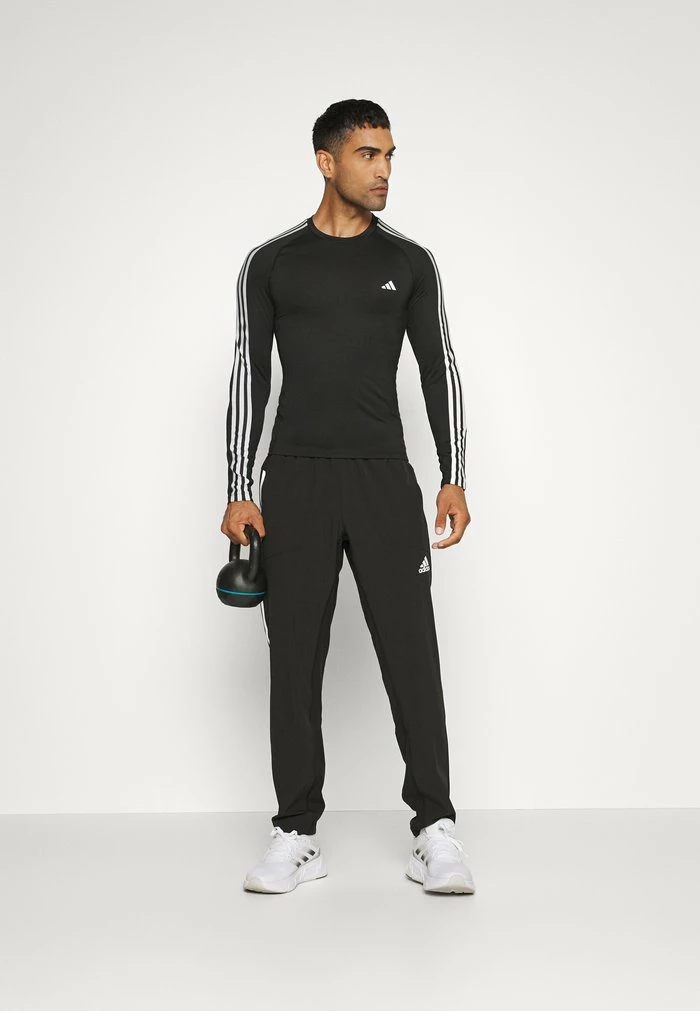 Adidas Performance TEE - Print T-shirt - Black 7 Adidas Performance TEE - Print T-shirt - Black - Image 5