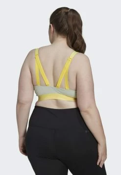Adidas Performance TLRD MOVE HS PS - Medium Support Sports Bra - Green -adidas Performance Shop 21d4504cd357485190c712a4dc68cf22