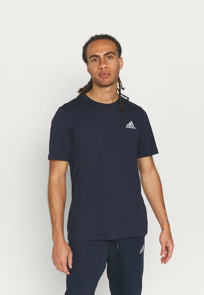Adidas Performance Basic T-shirt - Legend Ink 3 Adidas Performance Basic T-shirt - Legend Ink