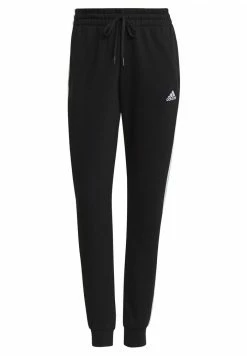 Adidas Performance ESSENTIALS FLEECE 3-STRIPES - Tracksuit Bottoms - Black/white 13 Adidas Performance ESSENTIALS FLEECE 3-STRIPES - Tracksuit Bottoms - Black/white -adidas Performance Shop 22a1d8db96d0419fb1e286921b6a67ed