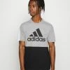 Adidas Performance Print T-shirt - Medium Grey Heather/black -adidas Performance Shop 22aba72755ff4c75b0d4133f98bf63a3