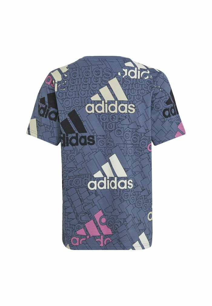 Adidas Performance BRAND LOVE - Print T-shirt - Blue 4 Adidas Performance BRAND LOVE - Print T-shirt - Blue - Image 2