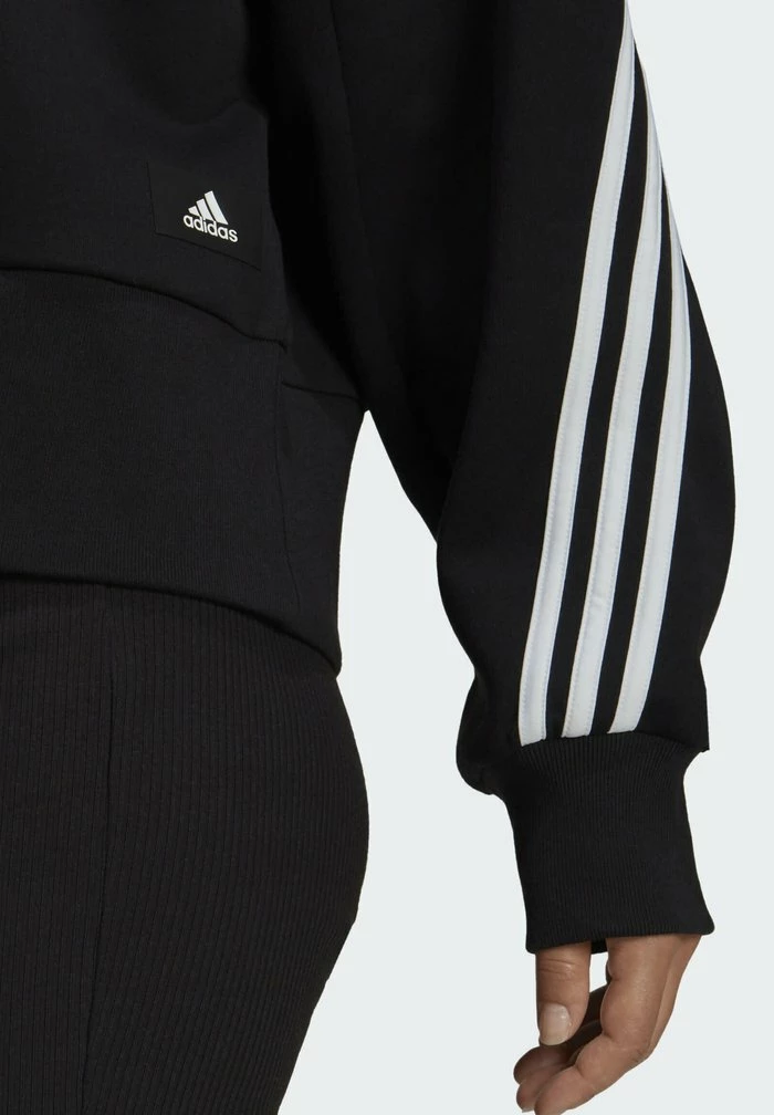 Adidas Performance FUTURE ICONS STRIPES - Sweatshirt - Black 7 Adidas Performance FUTURE ICONS STRIPES - Sweatshirt - Black - Image 5