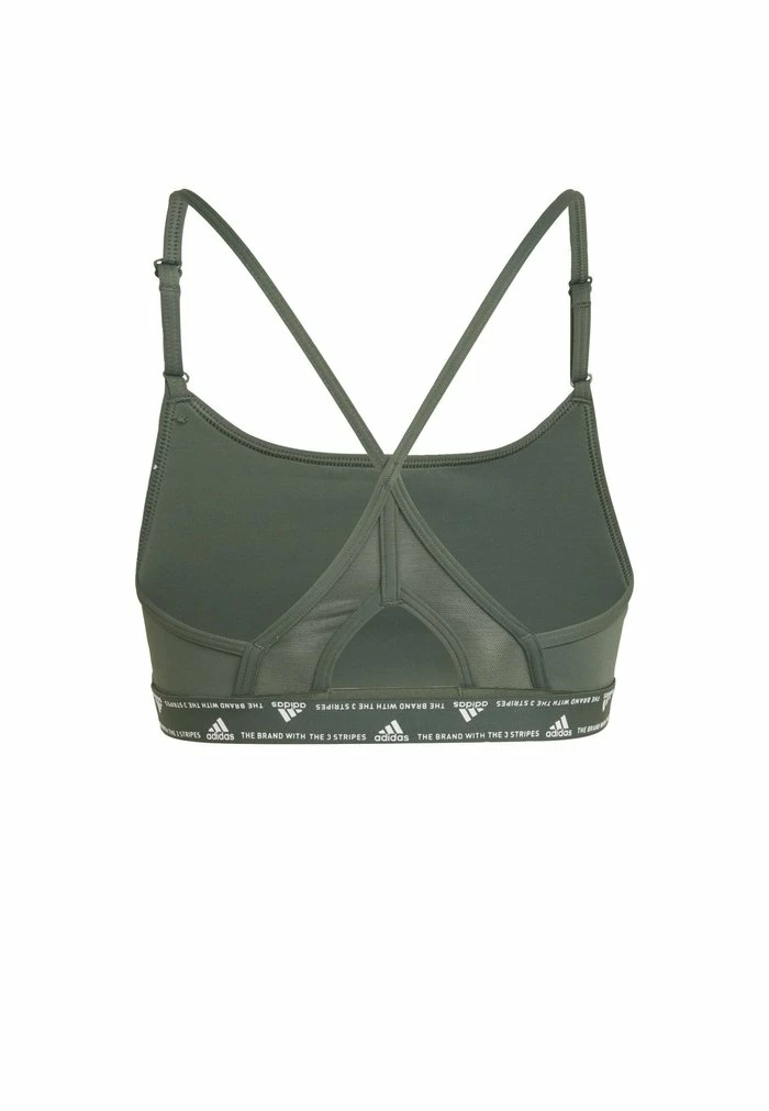 Adidas Performance GOOD - Light Support Sports Bra - Green 10 Adidas Performance GOOD - Light Support Sports Bra - Green - Image 8