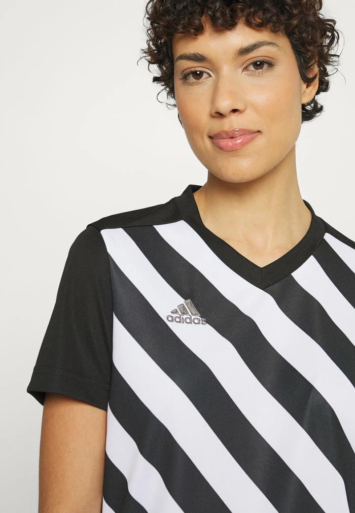 Adidas Performance ENTRADA - Sports T-shirt - Black/white 7 Adidas Performance ENTRADA - Sports T-shirt - Black/white - Image 5