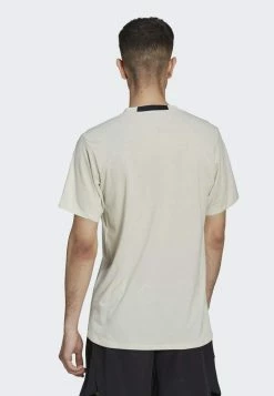 Adidas Performance Basic T-shirt - Beige -adidas Performance Shop 2441403a396943eba69ca4fc4ce9fc52