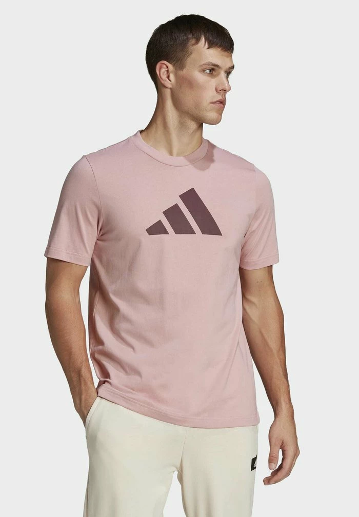 Adidas Performance Print T-shirt - Pink 3 Adidas Performance Print T-shirt - Pink