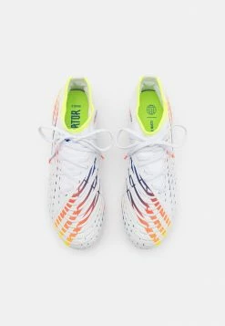 Adidas Performance PREDATOR EDGE.2 FG - Moulded Stud Football Boots - Footwear White/solar Yellow/power Blue -adidas Performance Shop 2473edc7c9614bc783d270f5538d9a61