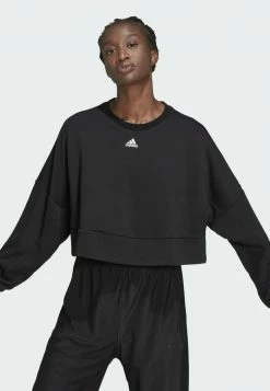 Adidas Performance Zip-up Sweatshirt - Black