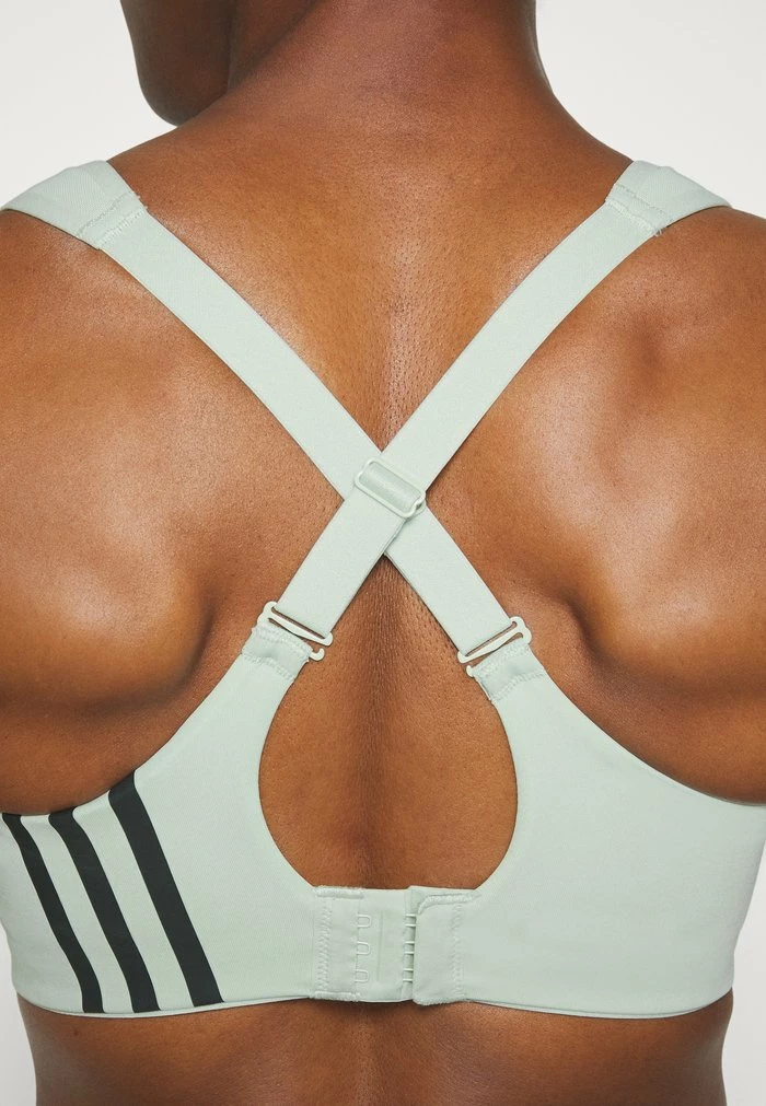 Adidas Performance High Support Sports Bra - Linen Green/black 9 Adidas Performance High Support Sports Bra - Linen Green/black - Image 7