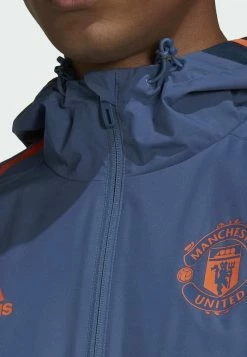 Adidas Performance MANCHESTER UNITED - Training Jacket - Blue -adidas Performance Shop 25195a94e8274013b34e1a1088cb272a