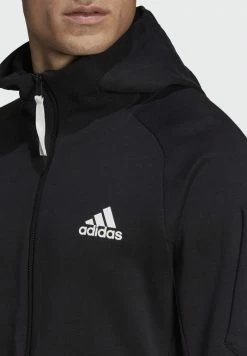 Adidas Performance Zip-up Sweatshirt - Black -adidas Performance Shop 254961229a154c5dbf72a75791417fba