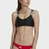Adidas Performance SH3.RO BRANDED PRIMEBLUE SWIM BIKINI - Bikini Top - Black