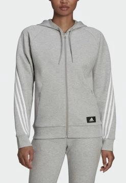 Adidas Performance FUTURE ICONS - Zip-up Sweatshirt - Grey 15 Adidas Performance FUTURE ICONS - Zip-up Sweatshirt - Grey -adidas Performance Shop 266d2e4381844b9280375bcb1df4560e