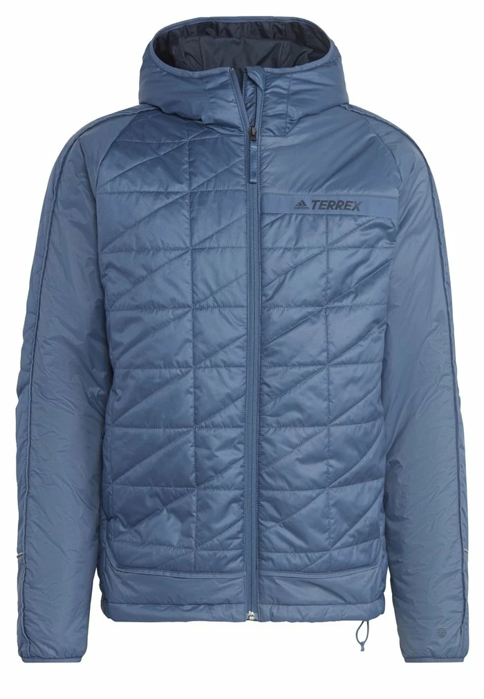 Adidas Performance MT SY INS HOO J - Outdoor Jacket - Blue 9 Adidas Performance MT SY INS HOO J - Outdoor Jacket - Blue - Image 7