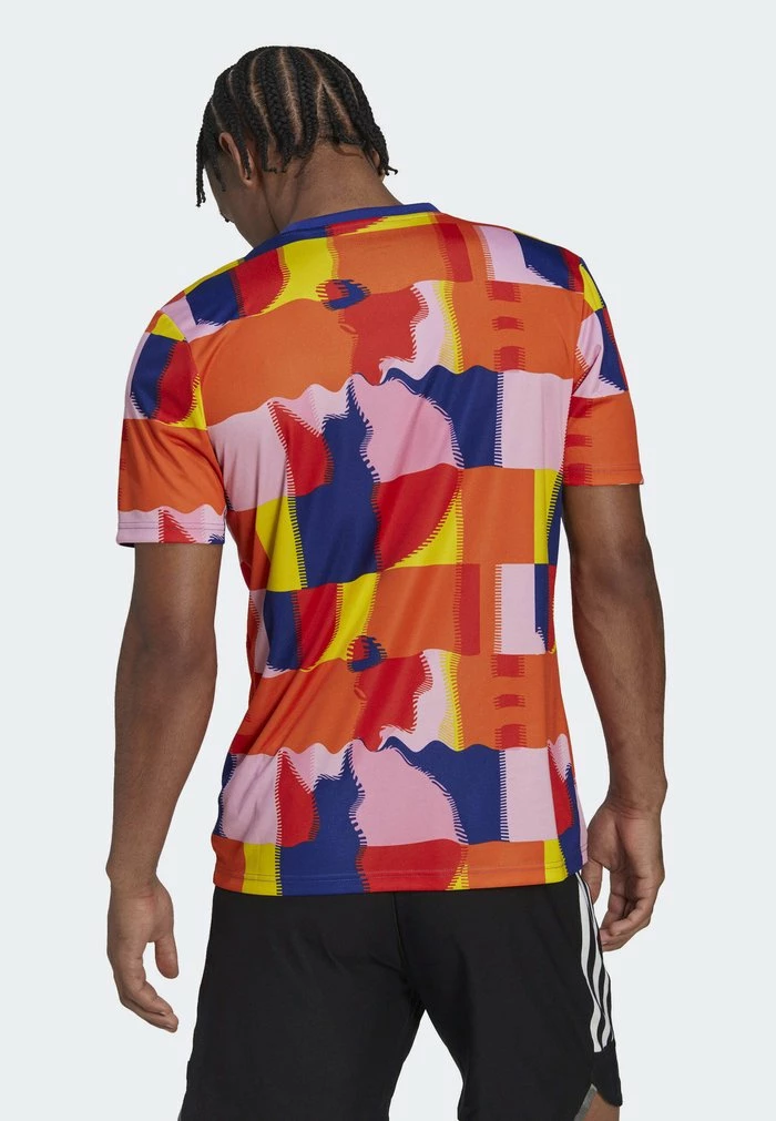 Adidas Performance BELGIUM RBFA PREMATCH SHIRT - Print T-shirt - Multicolor 4 Adidas Performance BELGIUM RBFA PREMATCH SHIRT - Print T-shirt - Multicolor - Image 2