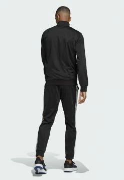 Adidas Performance ESSENTIALS 3-STRIPES - Tracksuit - Top:black/white Bottom:black/white -adidas Performance Shop 273e92b84d79419186ec86791ed543c4