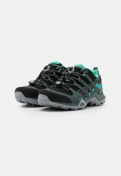 Adidas Performance TERREX SWIFT - Hiking Shoes - Core Black/blue/mint -adidas Performance Shop 276a211182214c25b1563dd07fa32ac6