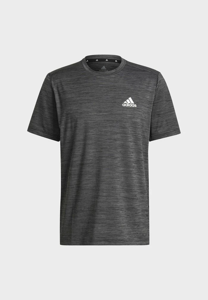 Adidas Performance DESIGNED TO MOVE STRETCH - Print T-shirt - Black Melange 9 Adidas Performance DESIGNED TO MOVE STRETCH - Print T-shirt - Black Melange - Image 7