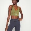 Adidas Performance Light Support Sports Bra - Focus Olive -adidas Performance Shop 27f84e0009f9433dafa0bf7f811ea6a7