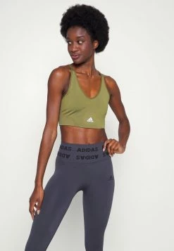 Adidas Performance Light Support Sports Bra - Focus Olive