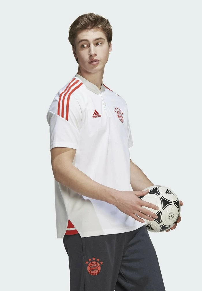 Adidas Performance POLO FC BAYERN CONDIVO 22 - Football Shirt - White 8 Adidas Performance POLO FC BAYERN CONDIVO 22 - Football Shirt - White - Image 6