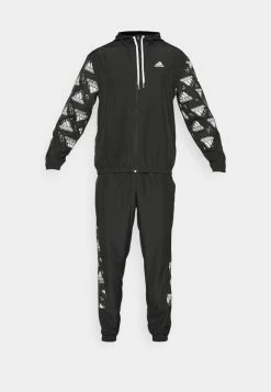 Adidas Performance MTS WOV AOP - Tracksuit - Black -adidas Performance Shop 29305160c1e34b42824aec650b05ed13