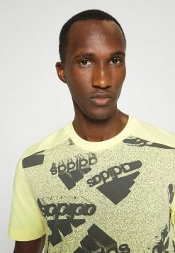 Adidas Performance Print T-shirt - Almost Yellow/linen Green -adidas Performance Shop 29623d62779e4ef2982cd115b291f69d