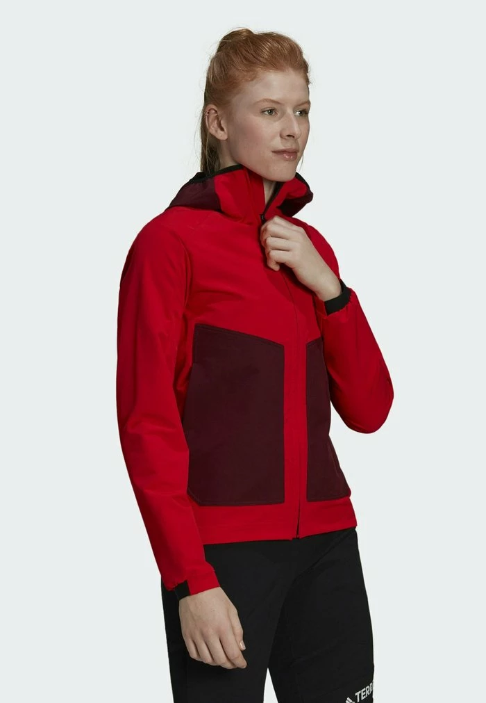 Adidas Performance W MT J - Soft Shell Jacket - Red 6 Adidas Performance W MT J - Soft Shell Jacket - Red - Image 4