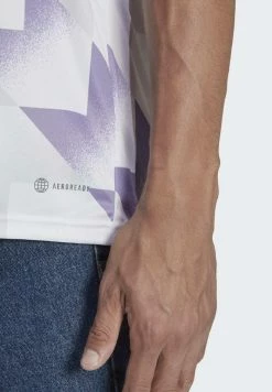 Adidas Performance REAL MADRID 22 PREMATCH SHIRT - Club Wear - White Dash Grey Magic Lilac -adidas Performance Shop 299ee5a5e11c49c09ff36f4fbe92cc75