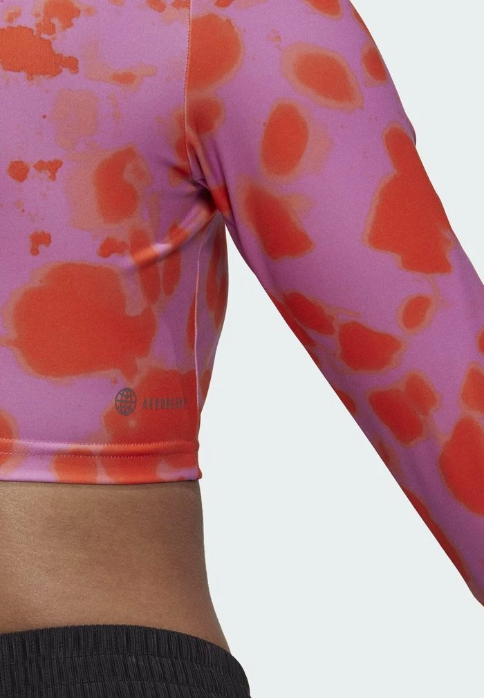 Adidas Performance HYPERGLAM CUT - Long Sleeved Top - Pulse Lilac Black 6 Adidas Performance HYPERGLAM CUT - Long Sleeved Top - Pulse Lilac Black - Image 4