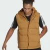 Adidas Performance HELIONIC VEST - Waistcoat - Brown
