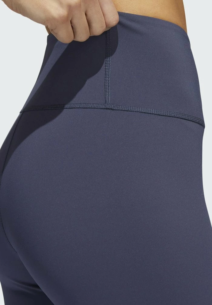 Adidas Performance OPTIME - Leggings - Blue 8 Adidas Performance OPTIME - Leggings - Blue - Image 6