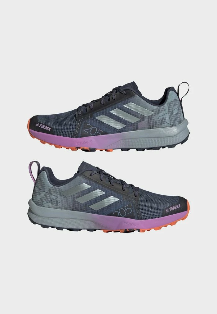 Adidas Performance TERREX SPEED FLOW - Trail Running Shoes - Blue 8 Adidas Performance TERREX SPEED FLOW - Trail Running Shoes - Blue - Image 6