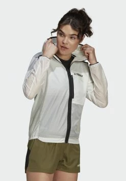 Adidas Performance AGRAVIC WINDWEAVE JACKET - Windbreaker - White 13 Adidas Performance AGRAVIC WINDWEAVE JACKET - Windbreaker - White -adidas Performance Shop 2aa605d8d5ea4a95a4461fbae1457c22