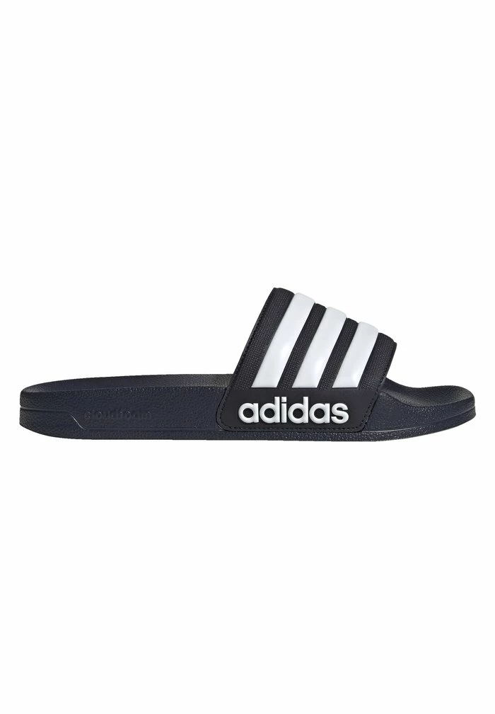 Adidas Performance ADILETTE SHOWER - Pool Slides - Blue 3 Adidas Performance ADILETTE SHOWER - Pool Slides - Blue