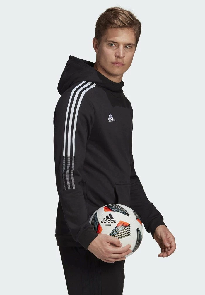 Adidas Performance TIRO 21 SWEAT HOODIE - Hoodie - Black 5 Adidas Performance TIRO 21 SWEAT HOODIE - Hoodie - Black - Image 3