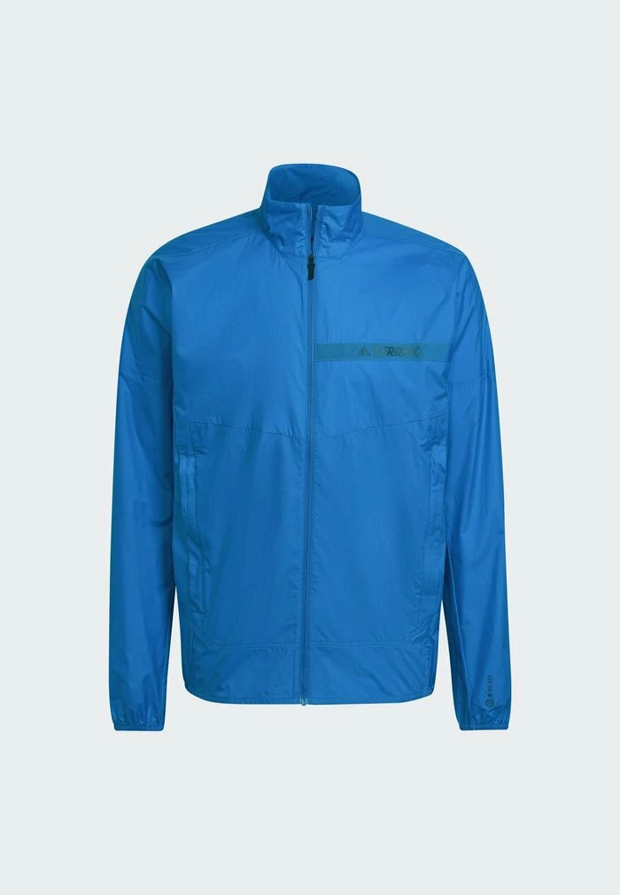 Adidas Performance WIND - Outdoor Jacket - Blue 12 Adidas Performance WIND - Outdoor Jacket - Blue - Image 10