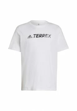 Adidas Performance TX LOGO - Print T-shirt - White -adidas Performance Shop 2b860813f5754ad584b33cdf5fc207c2