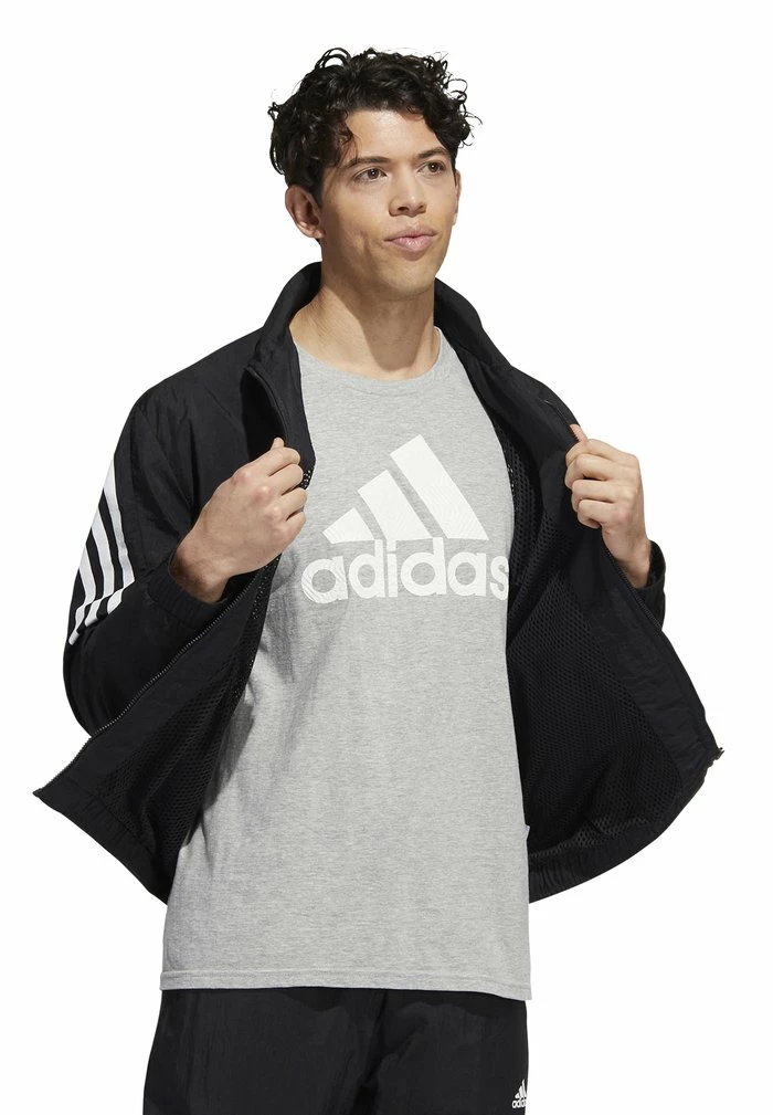 Adidas Performance M FI WV TT - Zip-up Sweatshirt - Black 5 Adidas Performance M FI WV TT - Zip-up Sweatshirt - Black - Image 3