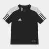 Adidas Performance TIRO ESSENTIAL UNISEX - Sports T-shirt - Black -adidas Performance Shop 2c6ac91a23144c04b2f9f71f73f28558