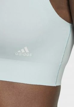 Adidas Performance PURELOUNGE - Sports Bra - Blue -adidas Performance Shop 2c9167a152ef44c9afd6524a12816208