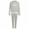 Adidas Performance BADGE OF SPORT - Tracksuit - Grey Yellow 2 Adidas Performance BADGE OF SPORT - Tracksuit - Grey Yellow -adidas Performance Shop 2d6ba00d135b4805ae29a9a9e73475df