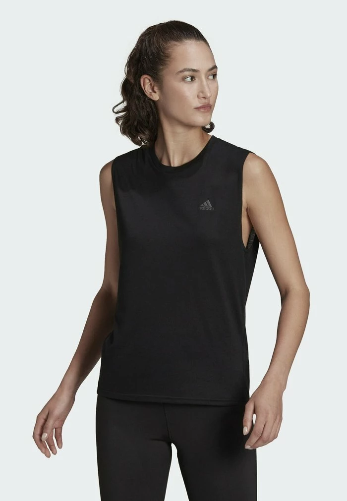 Adidas Performance ICON MUSCLE - Top - Black 3 Adidas Performance ICON MUSCLE - Top - Black